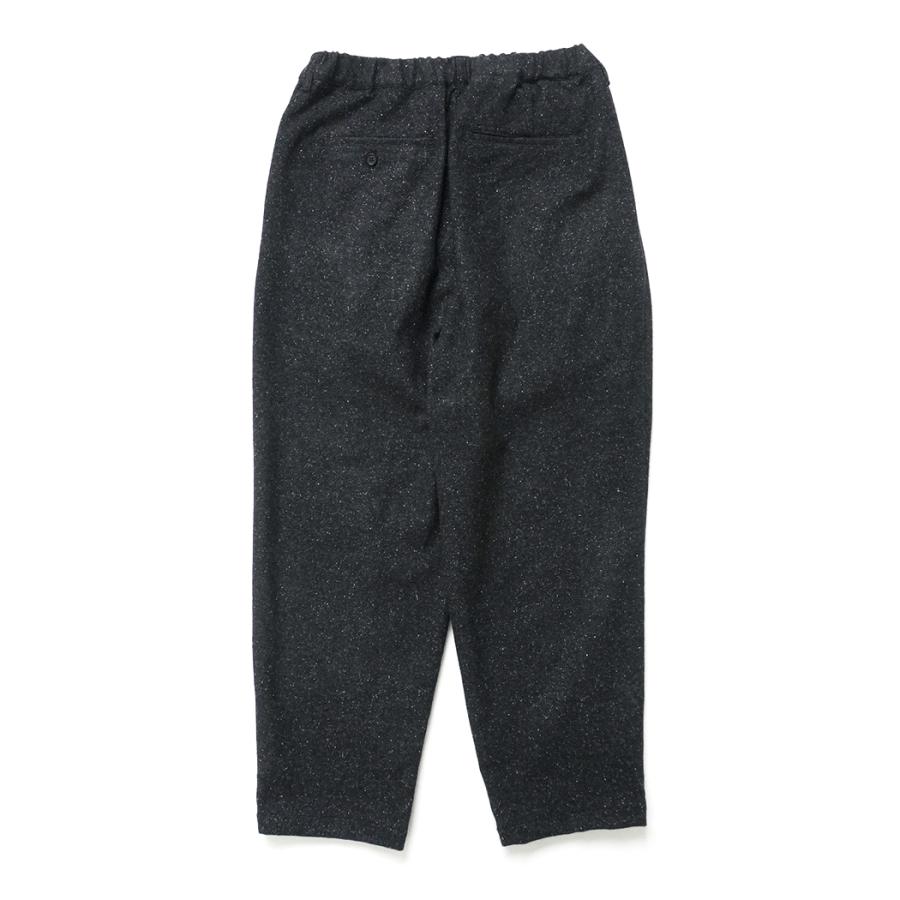 STILL BY HAND スティルバイハンド / PT02254 - CHARCOAL シルクネップ ウールパンツ チャコール | STILL BY HAND | 01