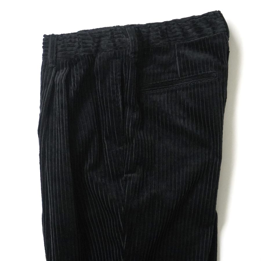 STILL BY HAND スティルバイハンド / PT05254 - BLACK 太畝コーデュロイパンツ | STILL BY HAND | 03