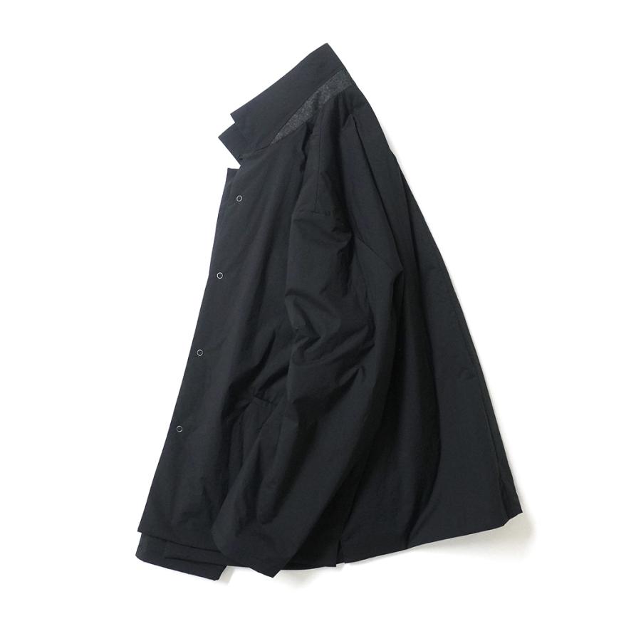 STILL BY HAND スティルバイハンド / BL01254 - BLACK シンサレートパデッド シャツブルゾン | STILL BY HAND | 02