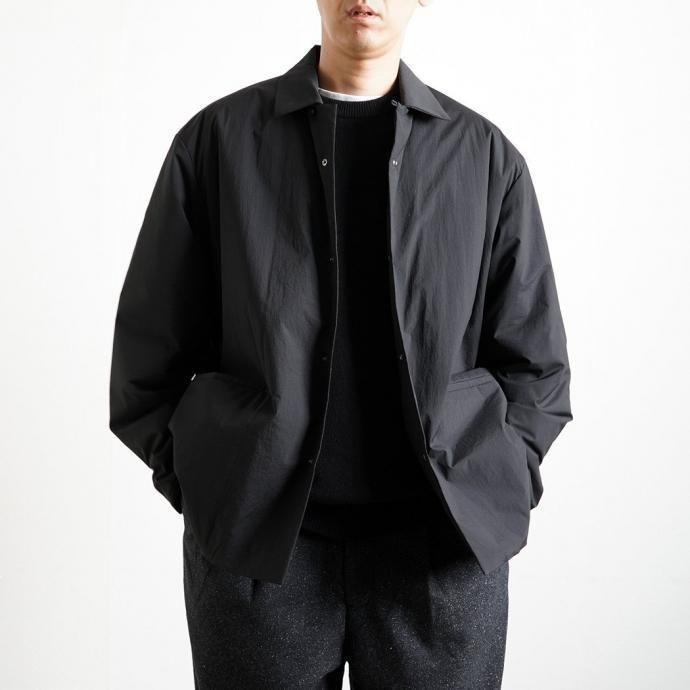 STILL BY HAND スティルバイハンド / BL01254 - BLACK シンサレートパデッド シャツブルゾン | STILL BY HAND | 08