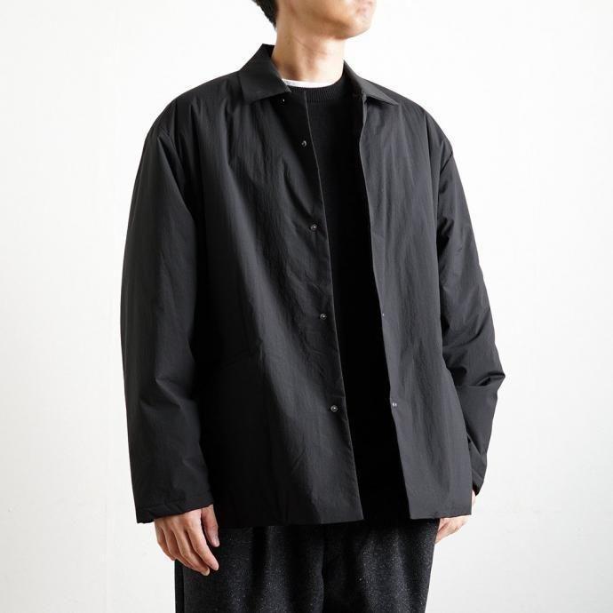 STILL BY HAND スティルバイハンド / BL01254 - BLACK シンサレートパデッド シャツブルゾン | STILL BY HAND | 09