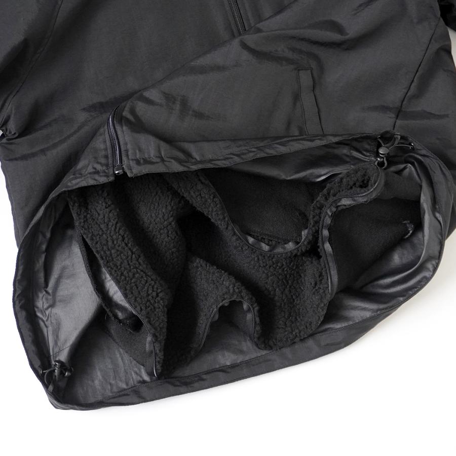 BEIMAR / Reversible Boa Jacket - Black ビーマー リバーシブルボアジャケット | BEIMAR | 10