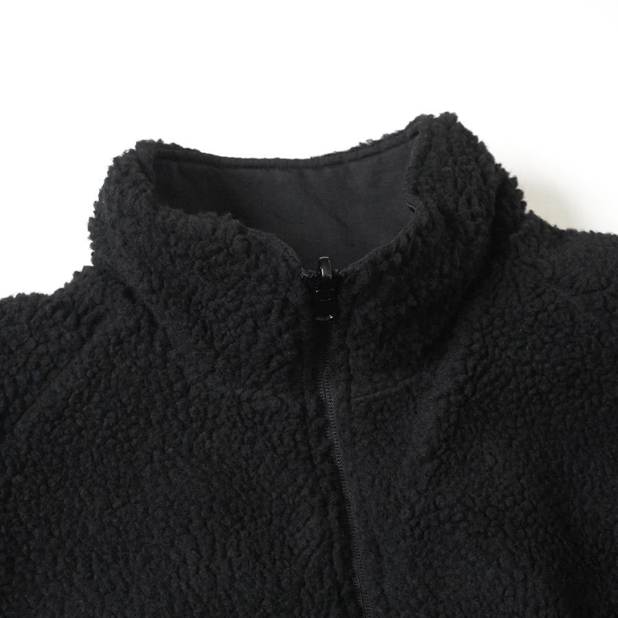 BEIMAR / Reversible Boa Jacket - Black ビーマー リバーシブルボアジャケット | BEIMAR | 06
