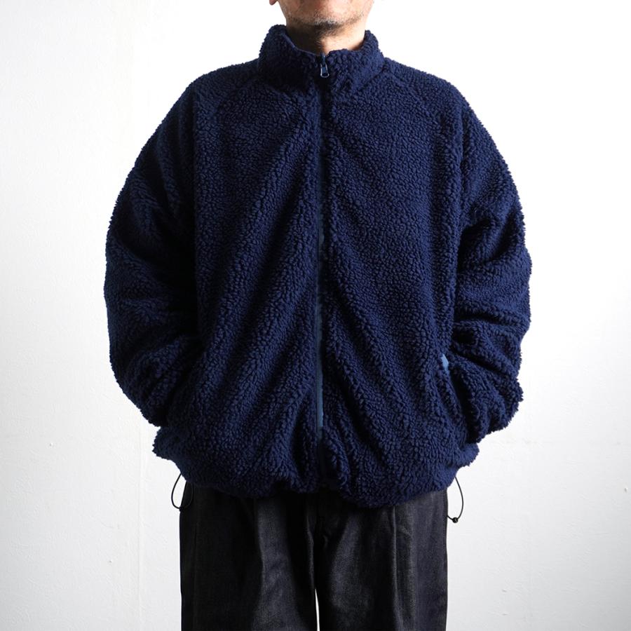 BEIMAR / Reversible Boa Jacket - Navy ビーマー リバーシブルボアジャケット | BEIMAR | 13