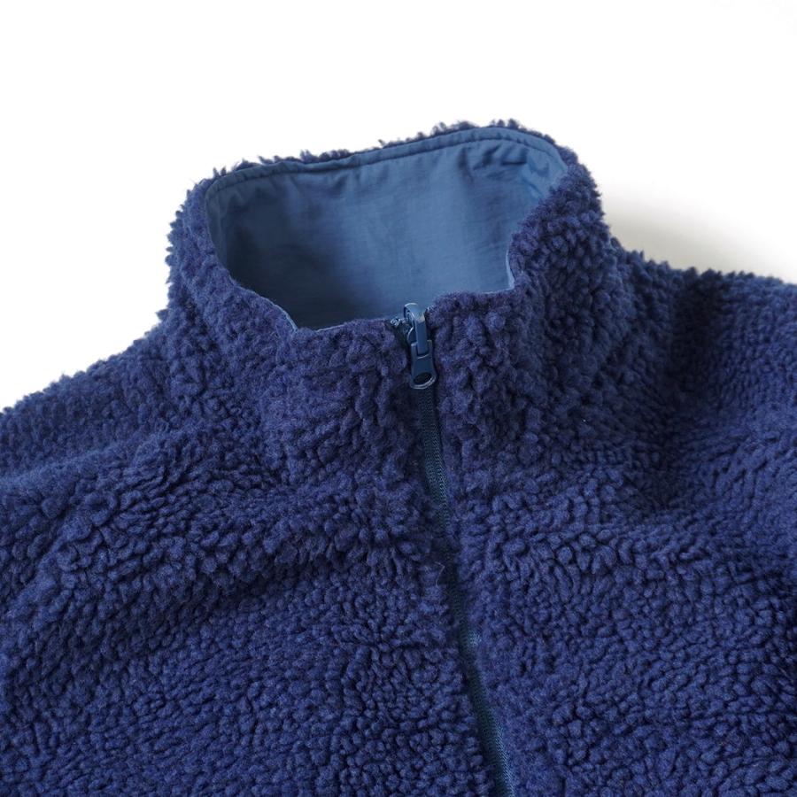 BEIMAR / Reversible Boa Jacket - Navy ビーマー リバーシブルボアジャケット | BEIMAR | 07