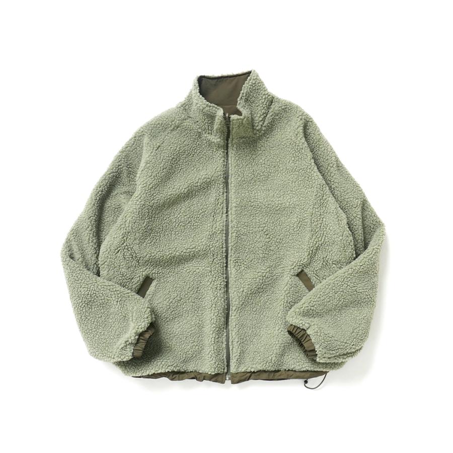 BEIMAR / Reversible Boa Jacket - Olive ビーマー リバーシブルボアジャケット | BEIMAR | 03