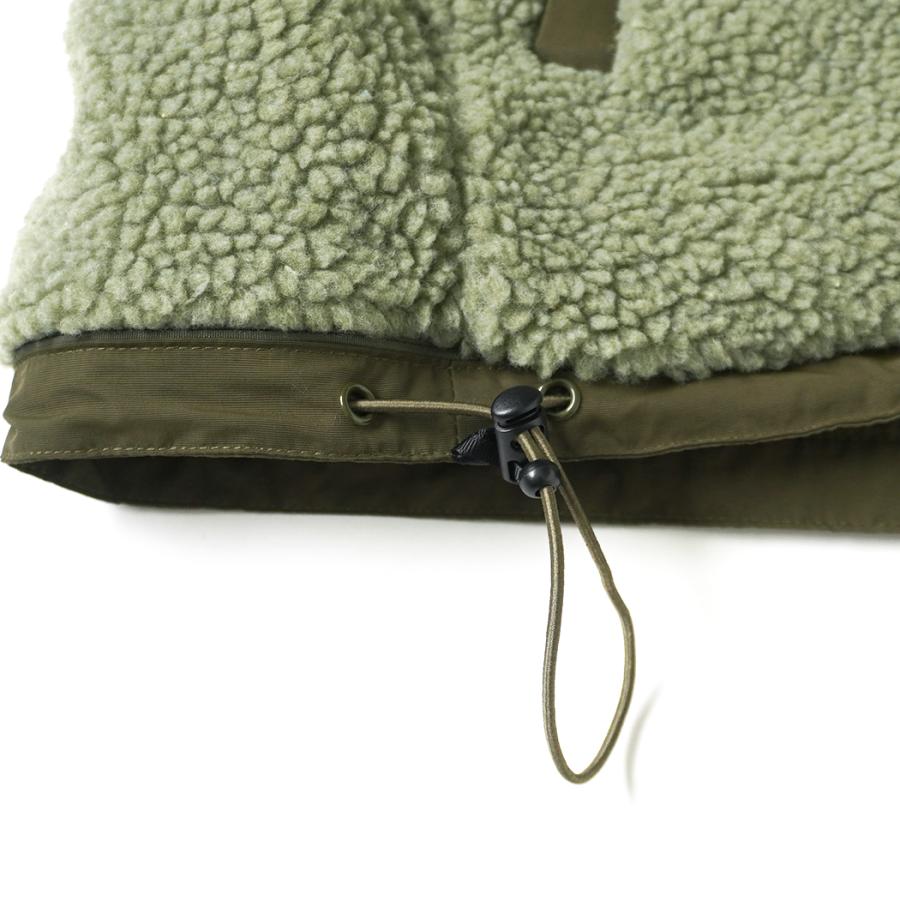 BEIMAR / Reversible Boa Jacket - Olive ビーマー リバーシブルボアジャケット | BEIMAR | 04