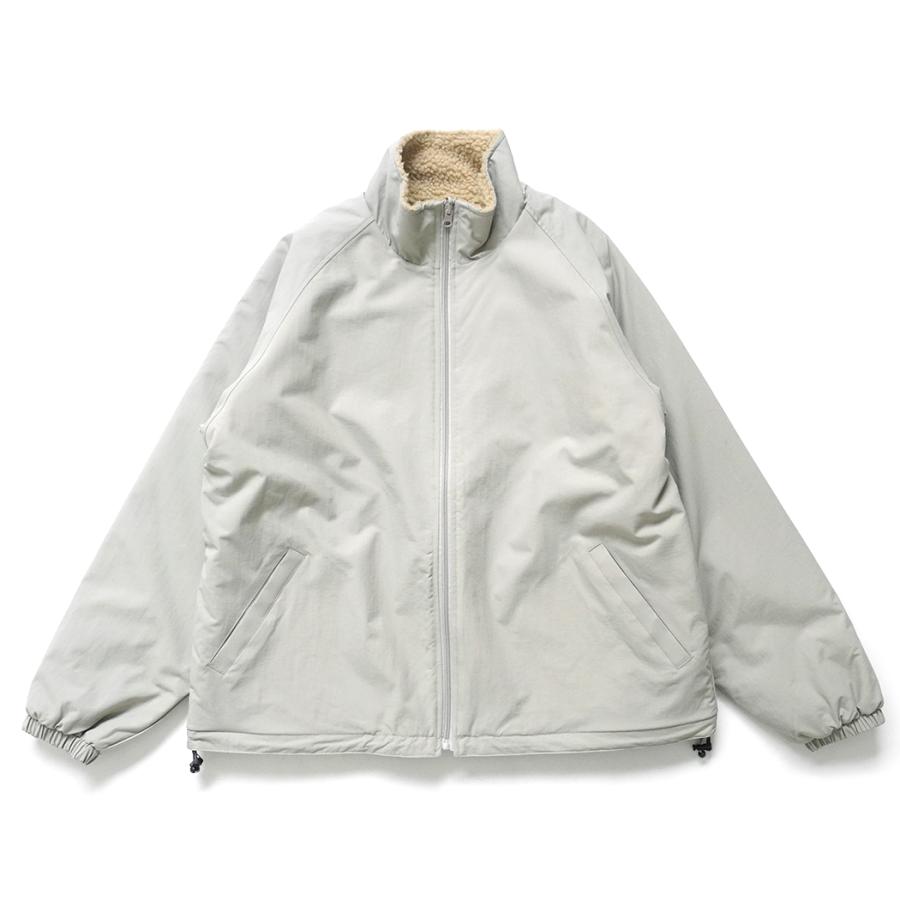 BEIMAR / Reversible Boa Jacket - Grey ビーマー リバーシブルボアジャケット | BEIMAR