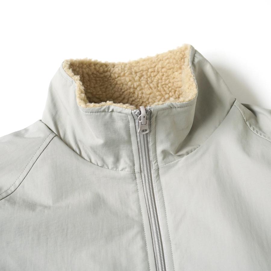 BEIMAR / Reversible Boa Jacket - Grey ビーマー リバーシブルボアジャケット | BEIMAR | 05