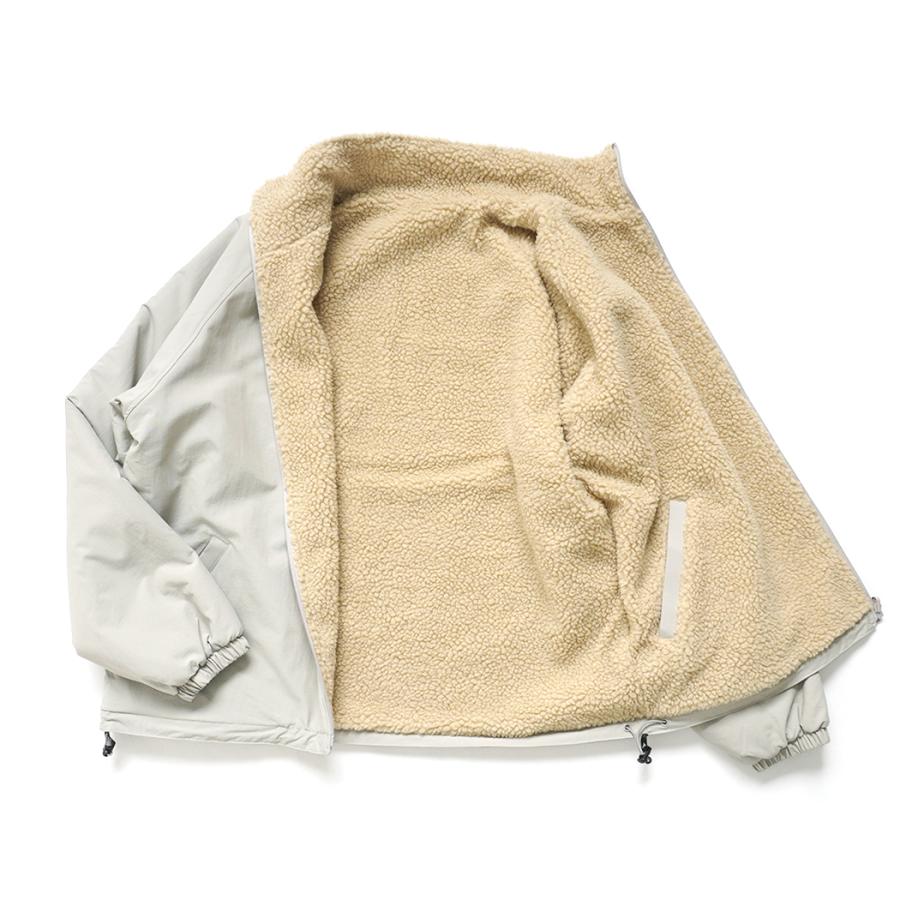 BEIMAR / Reversible Boa Jacket - Grey ビーマー リバーシブルボアジャケット | BEIMAR | 02