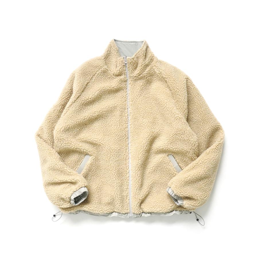 BEIMAR / Reversible Boa Jacket - Grey ビーマー リバーシブルボアジャケット | BEIMAR | 03