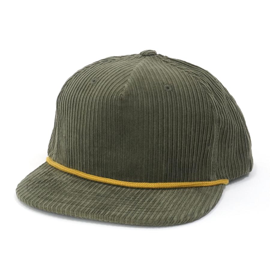 BLVNK / GRAMPS CORDUROY SNAPBACK - MUTED GREEN/GOLD コーデュロイキャップ BLVNK HEADWEAR ブランク ヘッドウェア | 