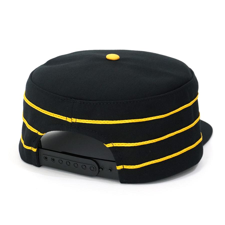 BLVNK / PRIVATEER PILLBOX SNAPBACK - BLACK/GOLD ピルボックスキャップ BLVNK HEADWEAR ブランク ヘッドウェア |  | 01