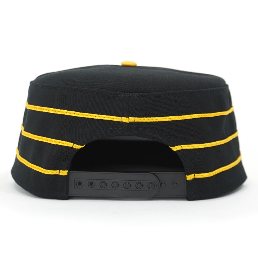 BLVNK / PRIVATEER PILLBOX SNAPBACK - BLACK/GOLD ピルボックスキャップ BLVNK HEADWEAR ブランク ヘッドウェア |  | 03
