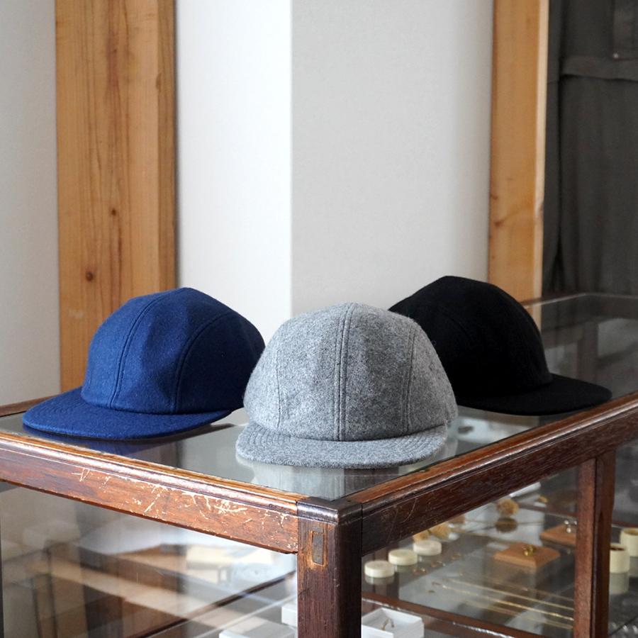 BLVNK / FOREST 4 PANEL - NAVY ウール 4パネルキャップ BLVNK HEADWEAR ブランク ヘッドウェア |  | 05