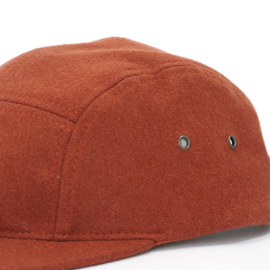 BLVNK / ASPEN 5 PANEL - RUST ウール 5パネルキャップ BLVNK HEADWEAR ブランク ヘッドウェア |  | 02