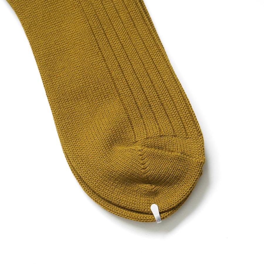 Trad Marks トラッドマークス / Old Rib Socks lite オールドリブソックスライト - Moss Green モスグリーン |  | 02