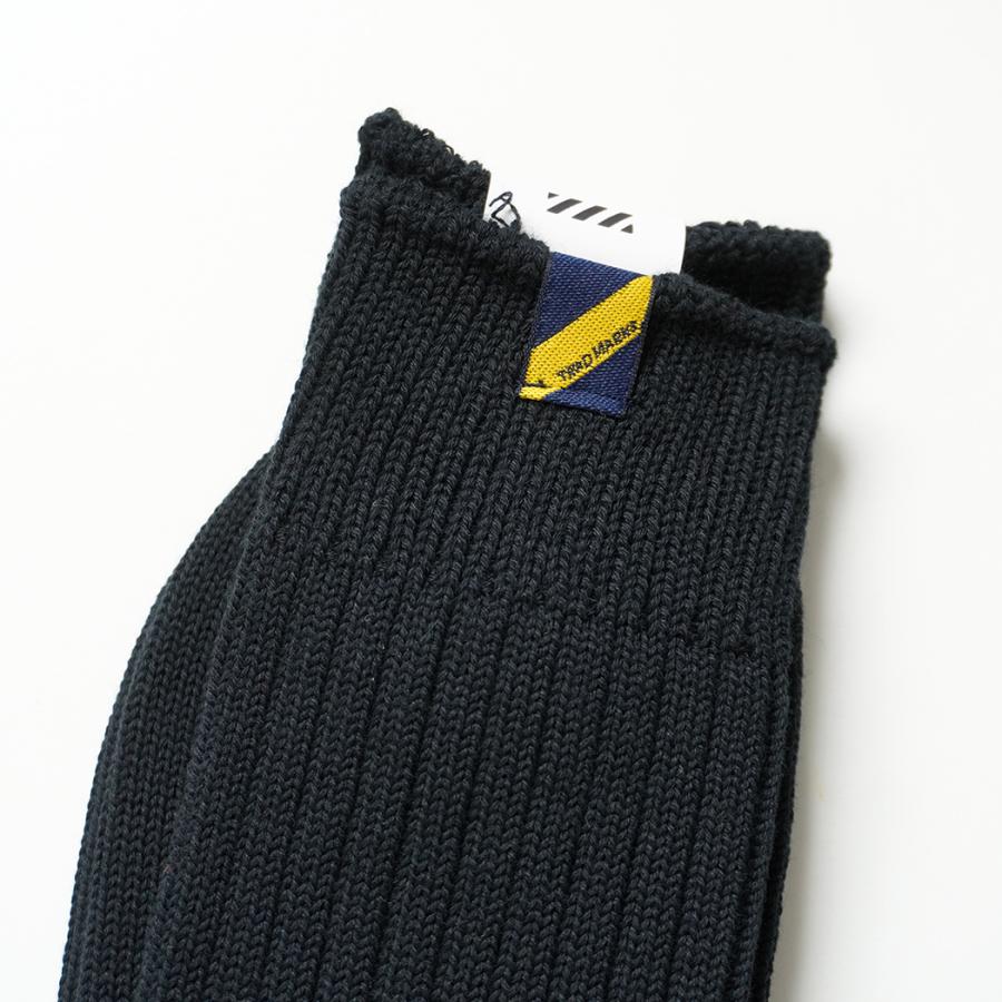 Trad Marks トラッドマークス / Old Rib Socks lite オールドリブソックスライト - Dark Navy ダークネイビー |  | 01