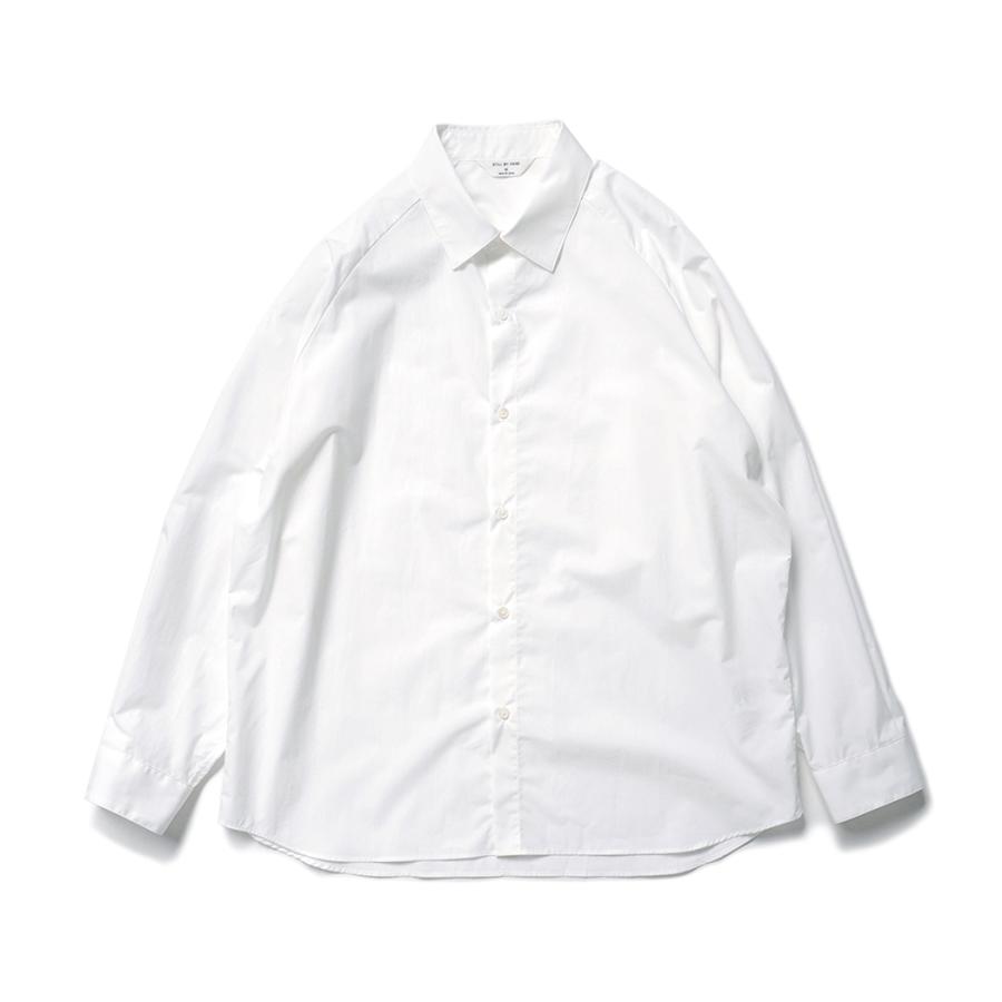STILL BY HAND スティルバイハンド / SH02254 - WHITE ラグランスリーブシャツ | STILL BY HAND