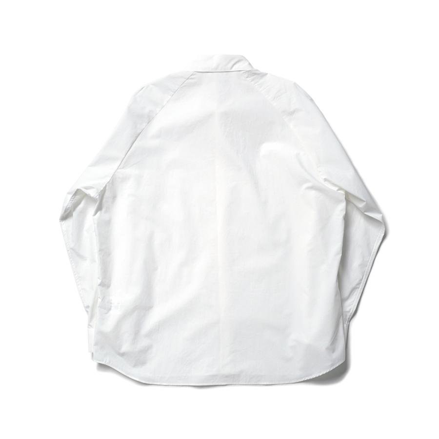 STILL BY HAND スティルバイハンド / SH02254 - WHITE ラグランスリーブシャツ | STILL BY HAND | 01