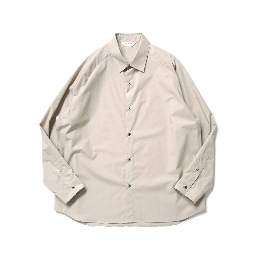 STILL BY HAND スティルバイハンド / SH02254 - BEIGE ラグランスリーブシャツ | STILL BY HAND