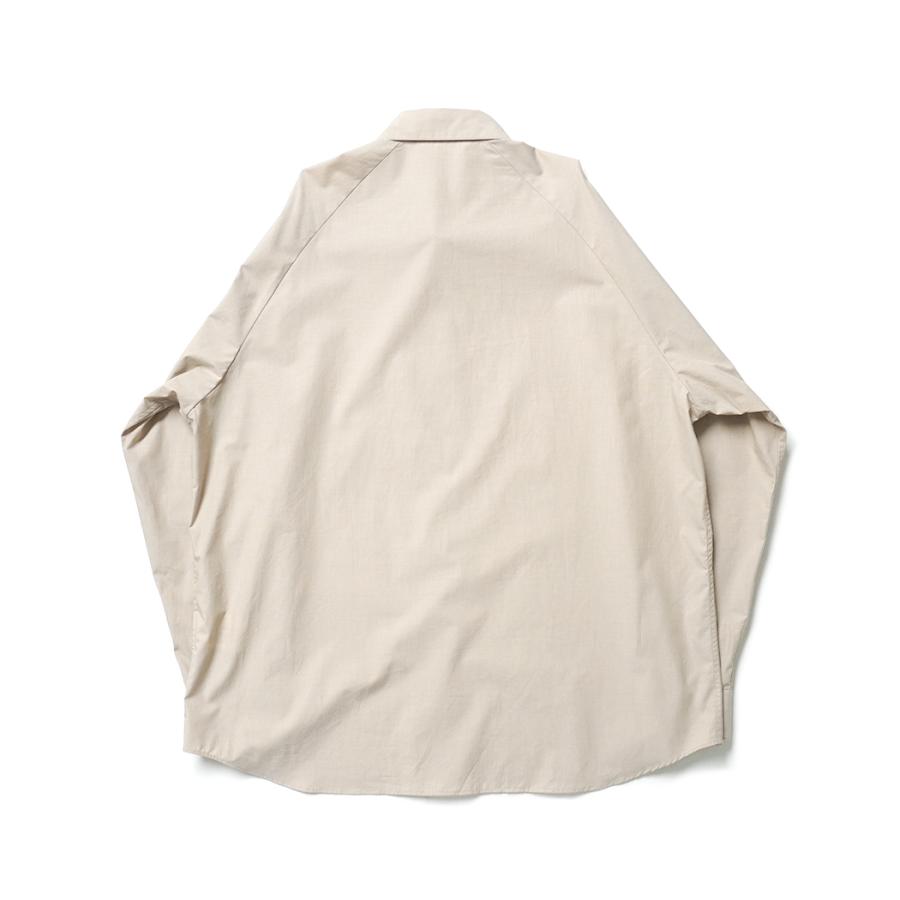 STILL BY HAND スティルバイハンド / SH02254 - BEIGE ラグランスリーブシャツ | STILL BY HAND | 01