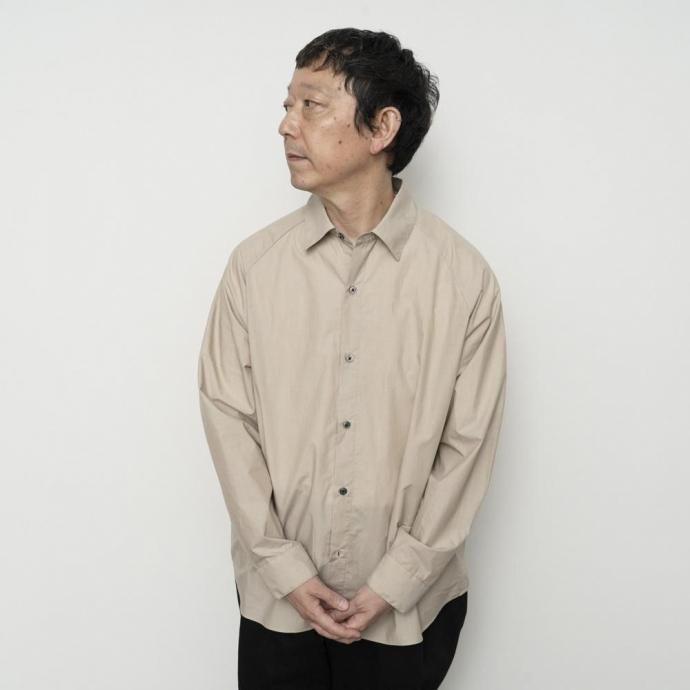 STILL BY HAND スティルバイハンド / SH02254 - BEIGE ラグランスリーブシャツ | STILL BY HAND | 04