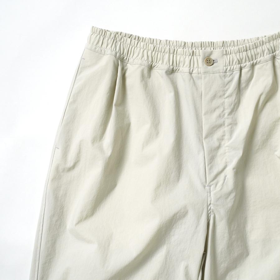 STILL BY HAND スティルバイハンド / PT06254 - IVORY タスランナイロン ニータックパンツ | STILL BY HAND | 02