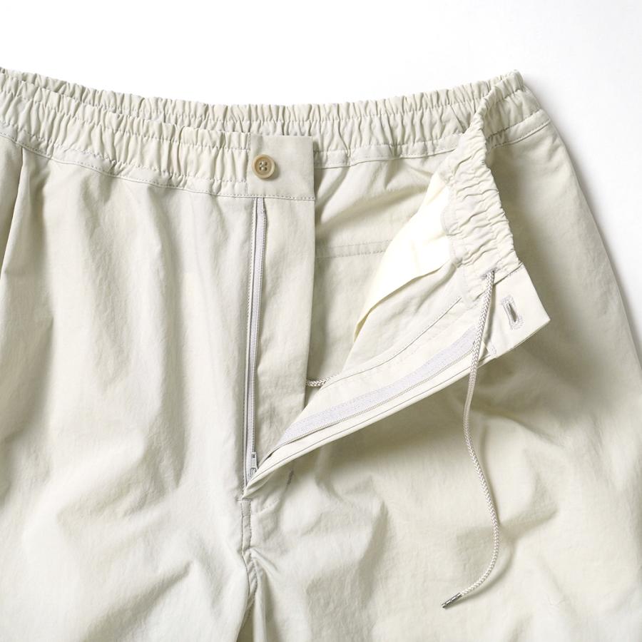 STILL BY HAND スティルバイハンド / PT06254 - IVORY タスランナイロン ニータックパンツ | STILL BY HAND | 05
