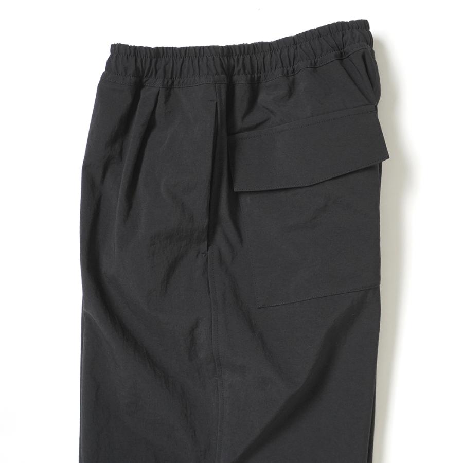 STILL BY HAND スティルバイハンド / PT06254 - BLACK タスランナイロン ニータックパンツ | STILL BY HAND | 03