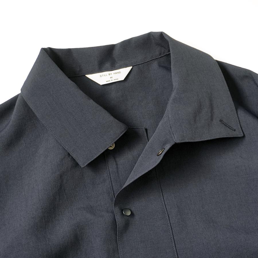 STILL BY HAND スティルバイハンド / BL04254 - NAVY アノラック | STILL BY HAND | 04