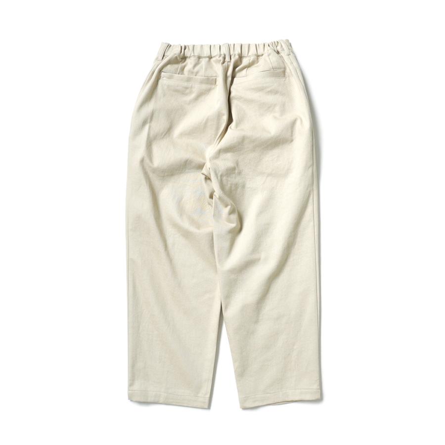 STILL BY HAND スティルバイハンド / PT07254 - LIGHT BEIGE ツイル テーパードパンツ | STILL BY HAND | 01
