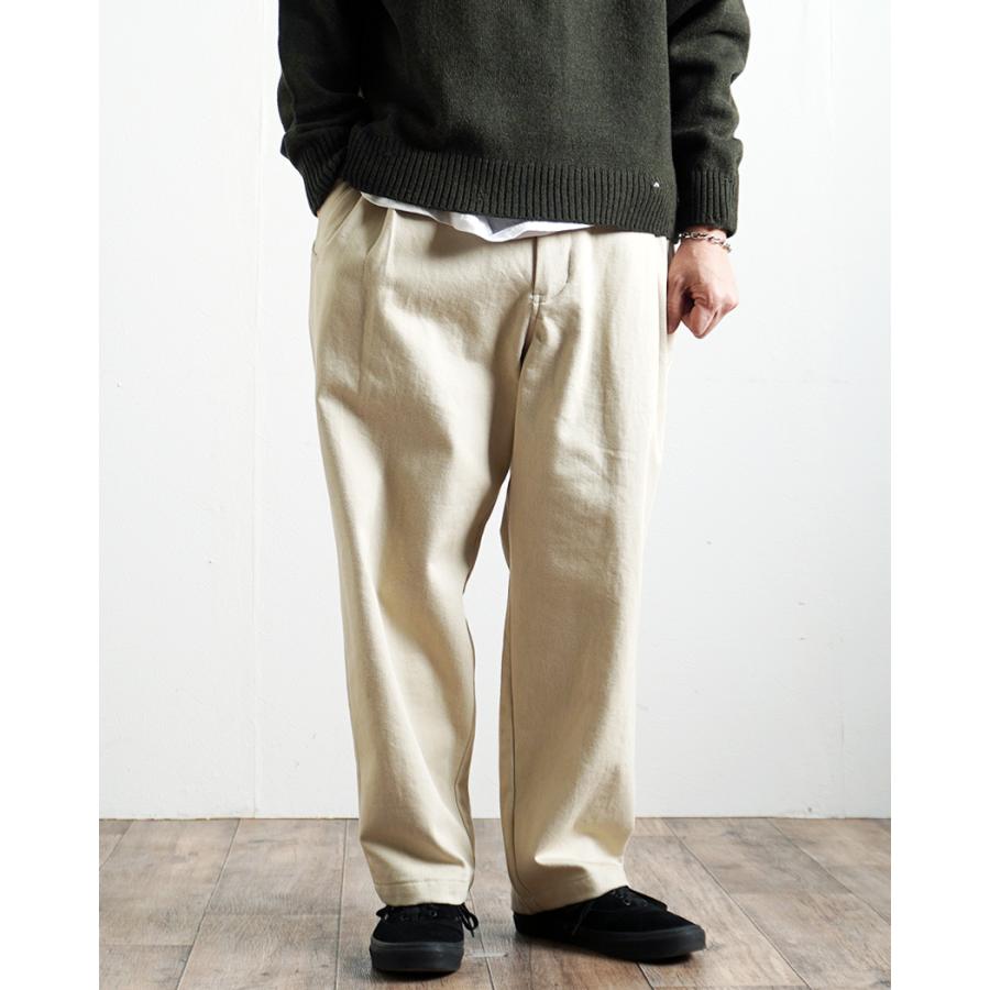 STILL BY HAND スティルバイハンド / PT07254 - LIGHT BEIGE ツイル テーパードパンツ | STILL BY HAND | 05