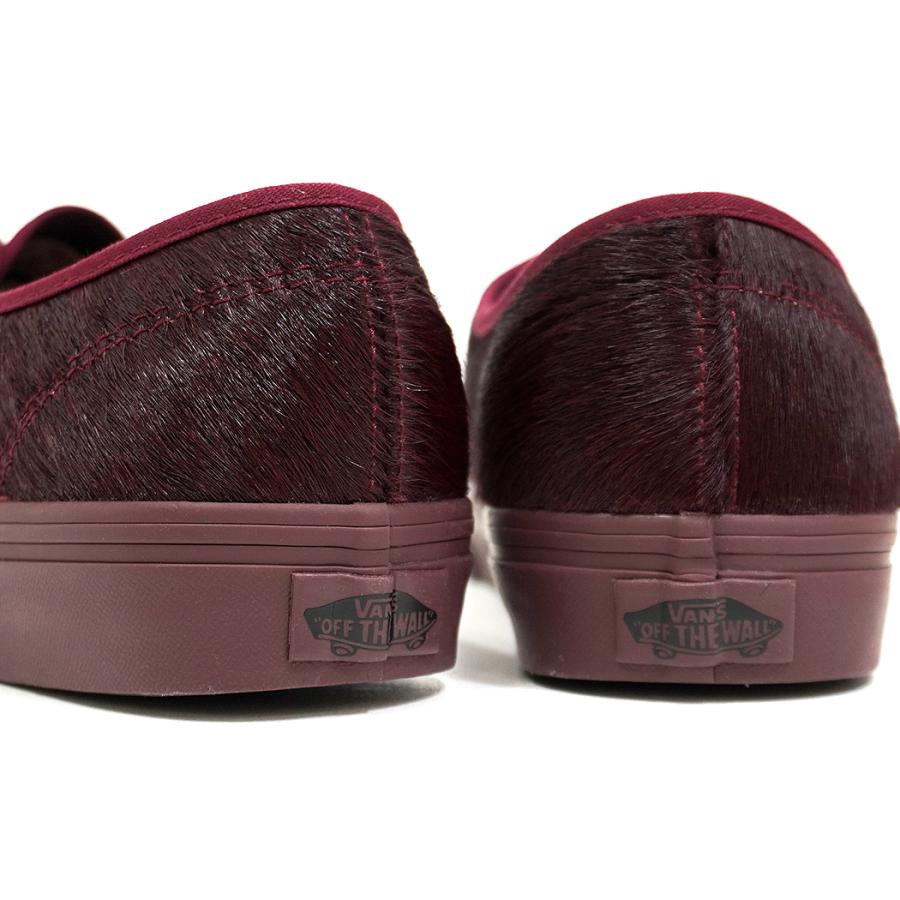 VANS / Authentic Pony Hair - Port Red VN000D7YPRT ヴァンズ ポニーヘアー オーセンティック ポートレッド | VANS | 08