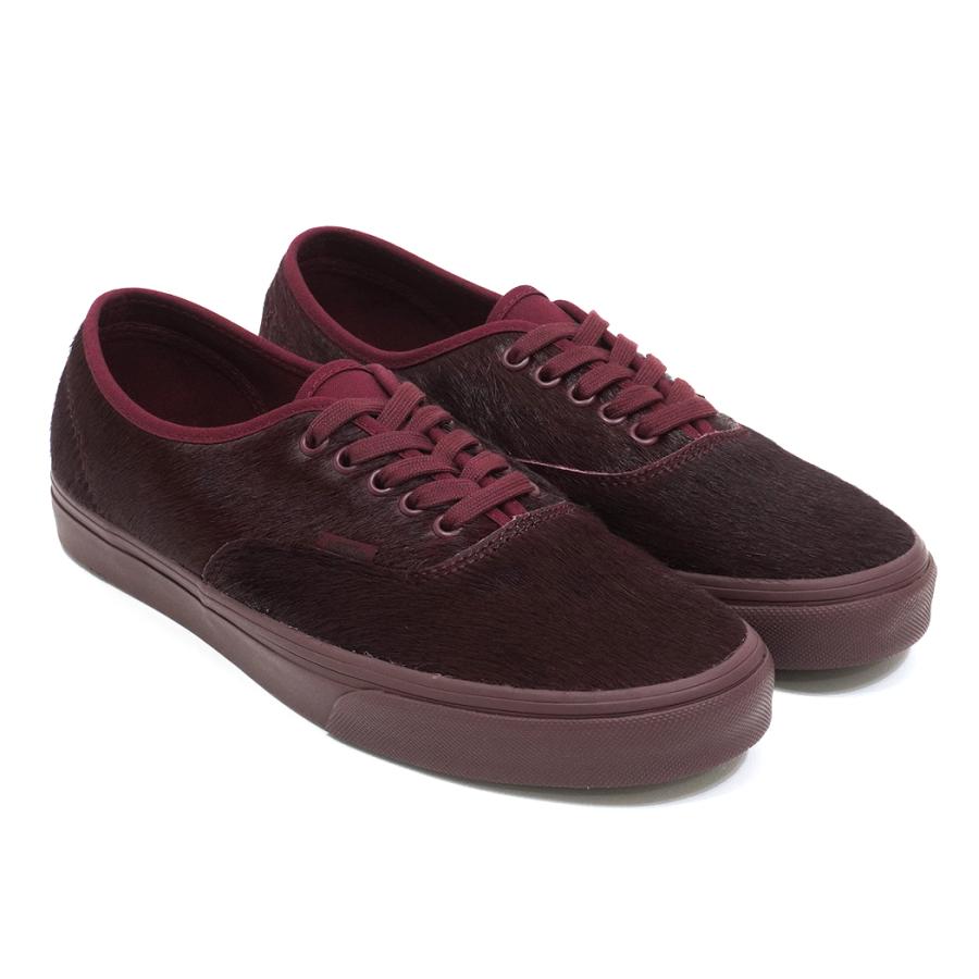 VANS / Authentic Pony Hair - Port Red VN000D7YPRT ヴァンズ ポニーヘアー オーセンティック ポートレッド | VANS | 02