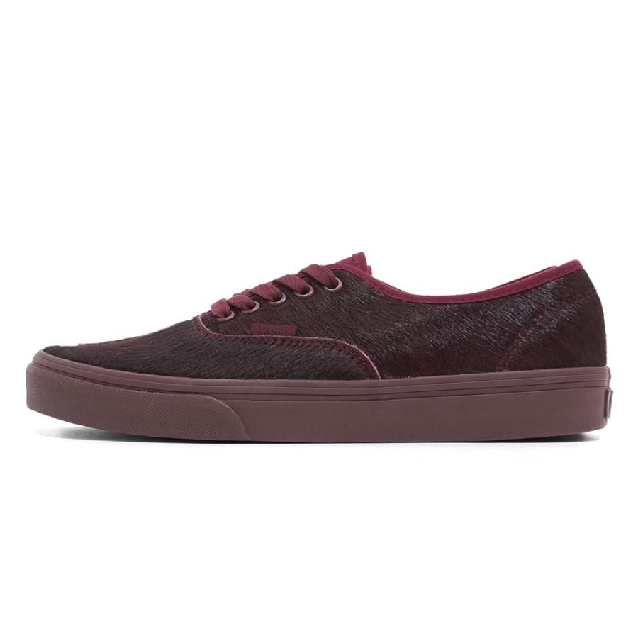 VANS / Authentic Pony Hair - Port Red VN000D7YPRT ヴァンズ ポニーヘアー オーセンティック ポートレッド | VANS | 01