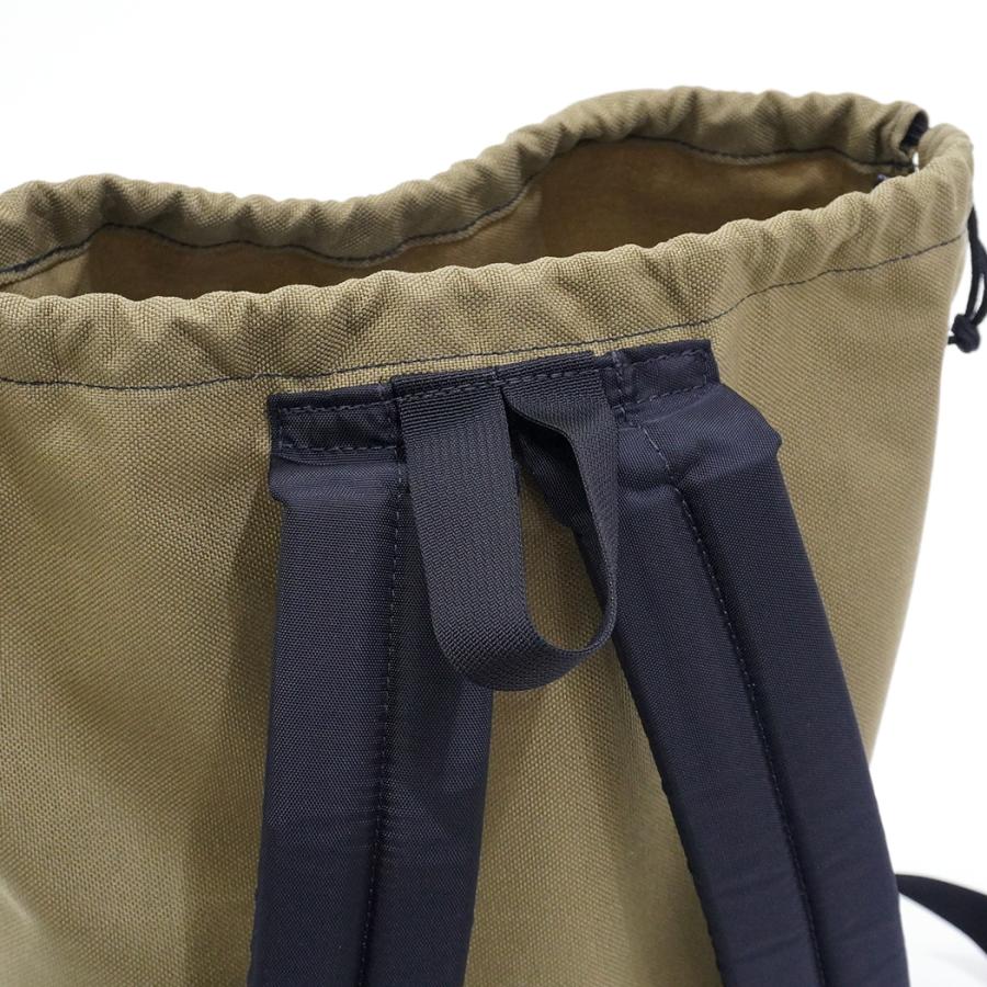 This is... / Cordura Drawstring Backpack (M) コーデュラドローストリングバックパック M - ベージュ |  | 07