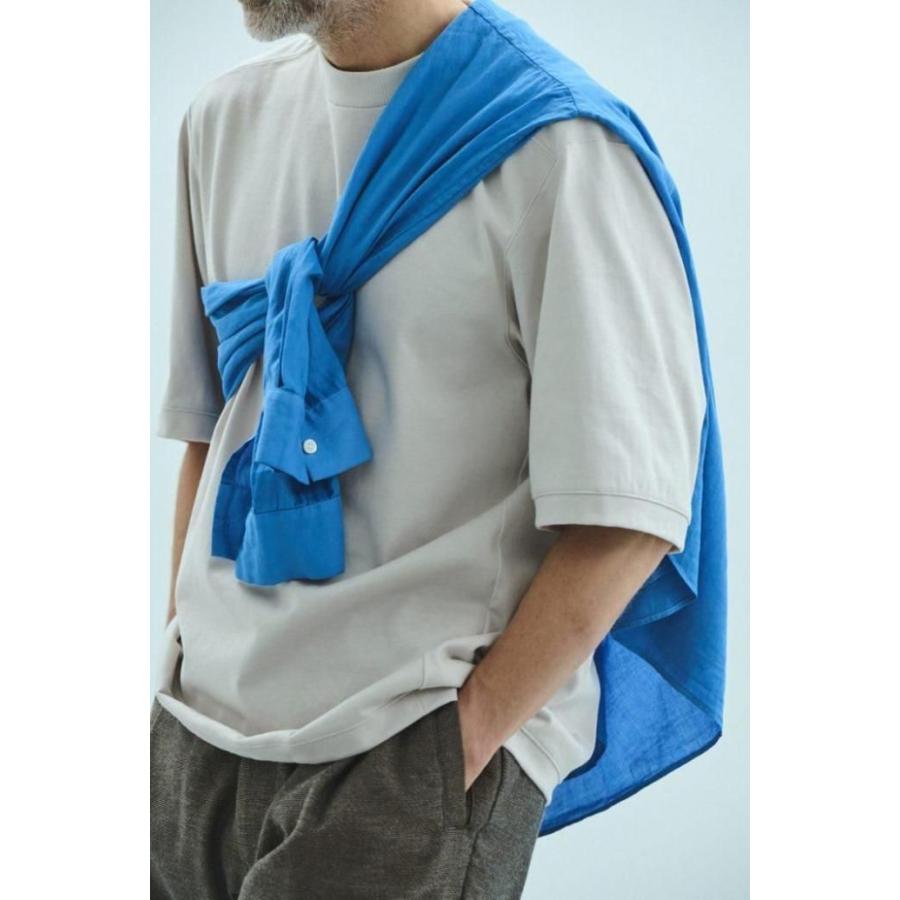 STILL BY HAND スティルバイハンド / SH05261 - SKY BLUE 製品染めオーバーシャツ Garment-dye over shirt | STILL BY HAND | 08