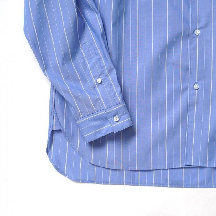 STILL BY HAND スティルバイハンド / SH00221 - BLUE STRIPE レギュラーカラーシャツ Regular collar shirt | STILL BY HAND | 03