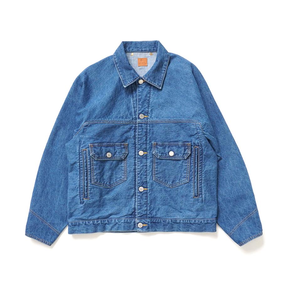 O- オー / XXT-JK -FB- Indigo Fade Bio O-14-F デニムトラッカージャケット | オー
