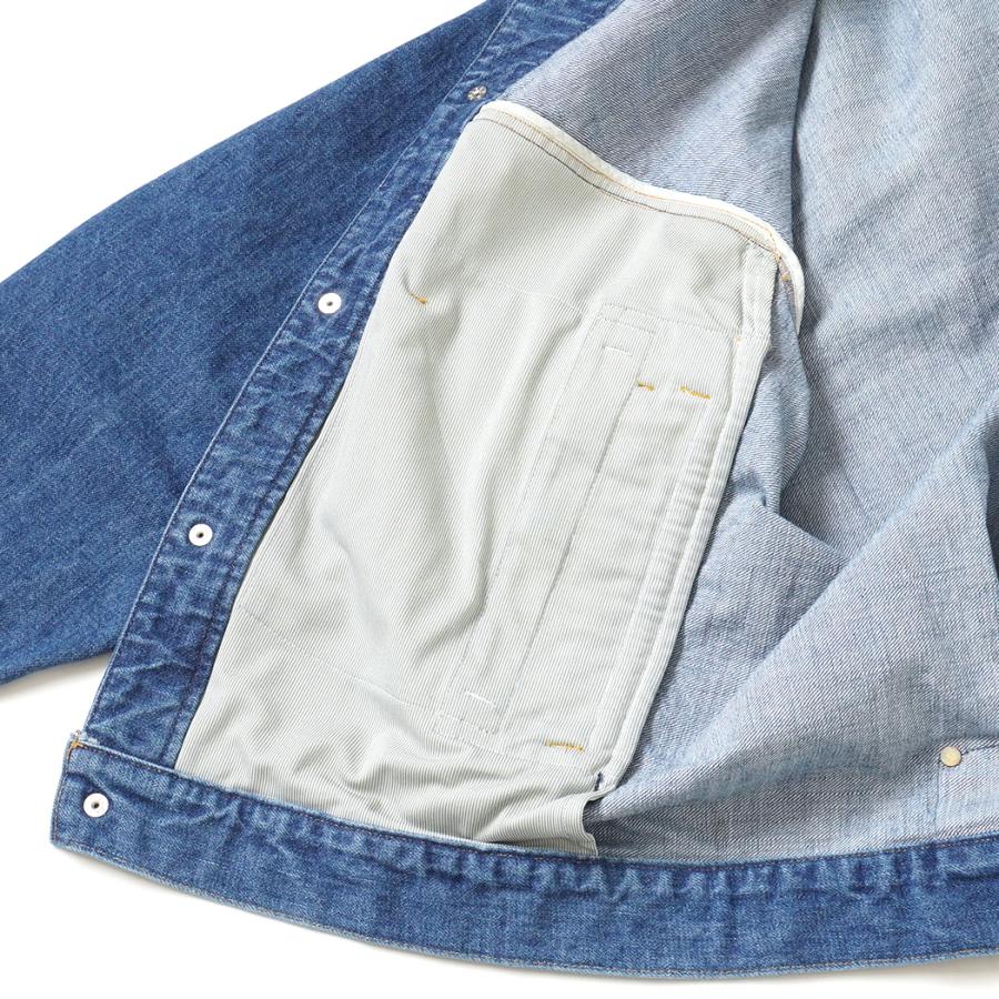 O- オー / XXT-JK -FB- Indigo Fade Bio O-14-F デニムトラッカージャケット | オー | 13