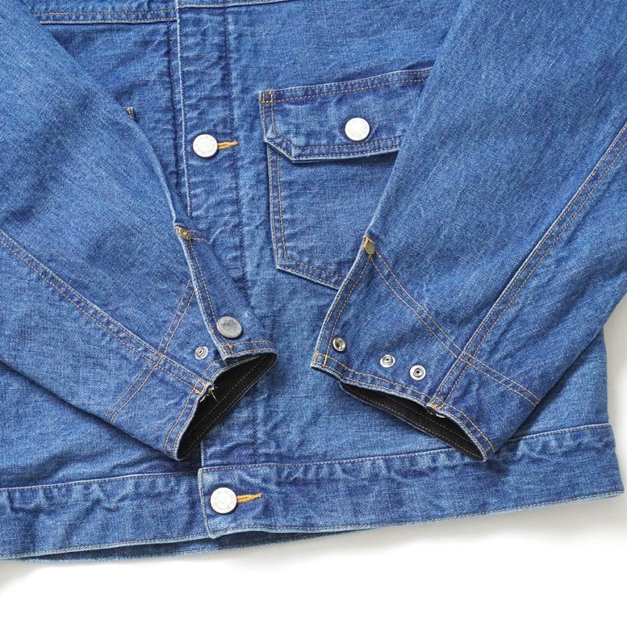 O- オー / XXT-JK -FB- Indigo Fade Bio O-14-F デニムトラッカージャケット | オー | 09