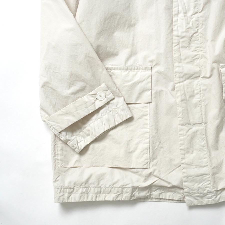 STILL BY HAND スティルバイハンド / CO04261 - ECRU 製品染め ハーフコート Garment-dye half coat | STILL BY HAND | 05