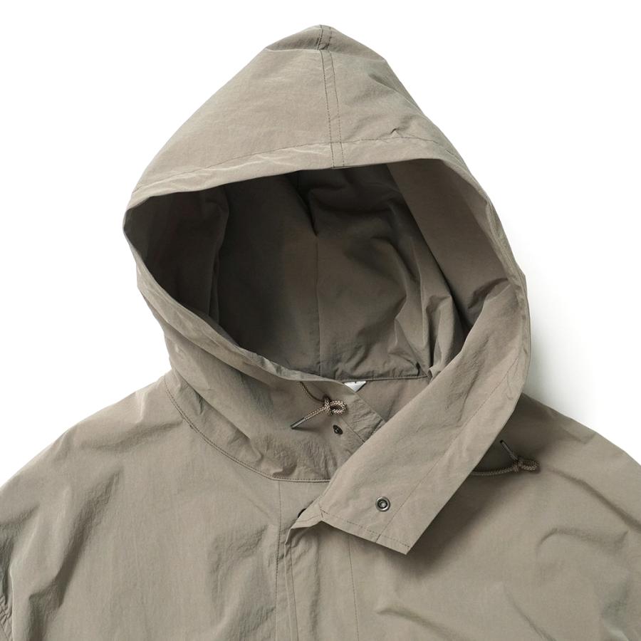 STILL BY HAND スティルバイハンド / CO03261 - KHAKI フーデッド ナイロンコート Hooded nylon coat | STILL BY HAND | 03