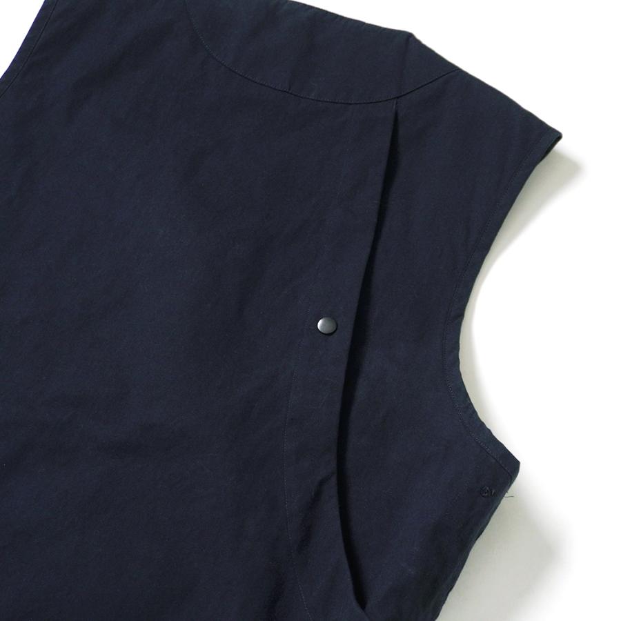 kontor / KON-VE01261 - NAVY マルチポケットベスト Wax coated multi-pocket vest |  | 06