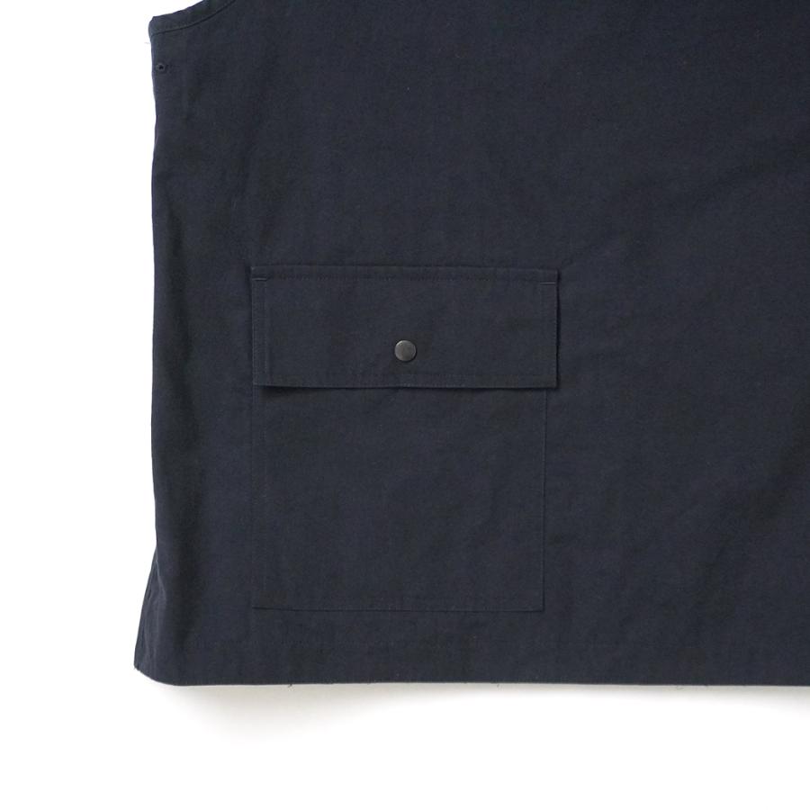 kontor / KON-VE01261 - NAVY マルチポケットベスト Wax coated multi-pocket vest |  | 07
