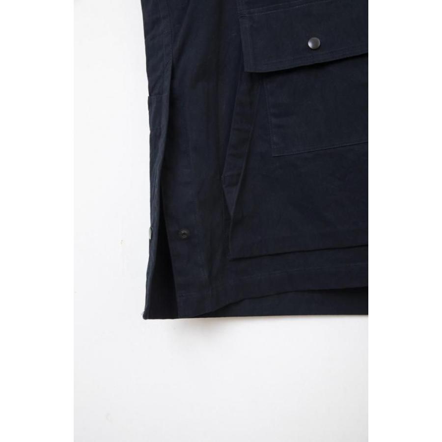 kontor / KON-VE01261 - NAVY マルチポケットベスト Wax coated multi-pocket vest |  | 05