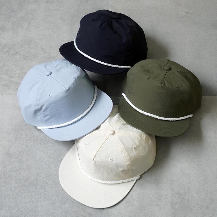 AS Colour / Surf Rope Cap - Powder/White サーフロープキャップ パウダーブルー | AS Colour | 06