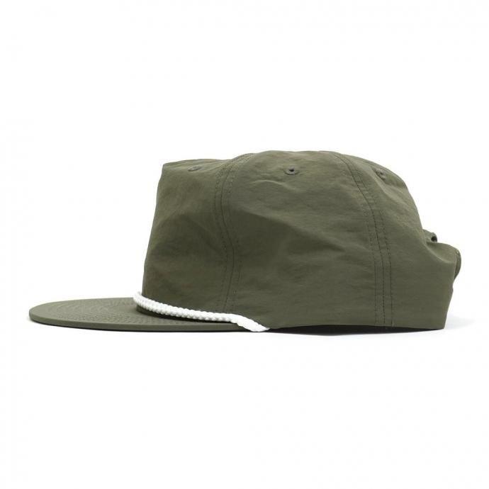 AS Colour / Surf Rope Cap - Army/White サーフロープキャップ オリーブ | AS Colour | 01