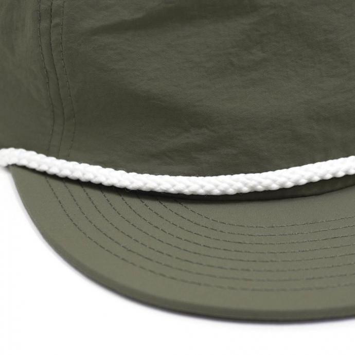 AS Colour / Surf Rope Cap - Army/White サーフロープキャップ オリーブ | AS Colour | 03